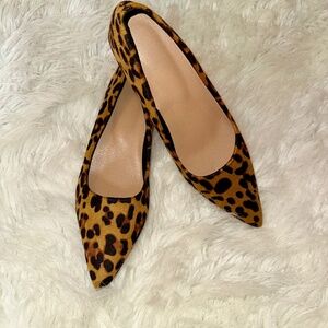 SHEIN Leopard Chunky Heel Pump